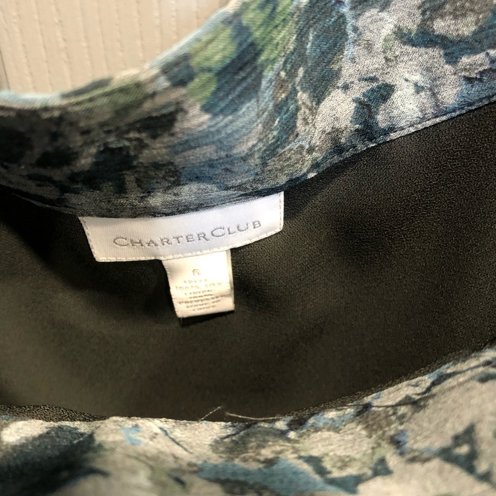 Charter Club Printed Skirt - Size 6 - EUC - Picture 3 of 4